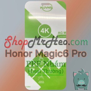 Dán Dẻo PPF Full Màn Hình Honor Magic6 Pro - Magic 6 Pro (Trong Và Nhám) - PPF 4 Lớp Dễ Dán
