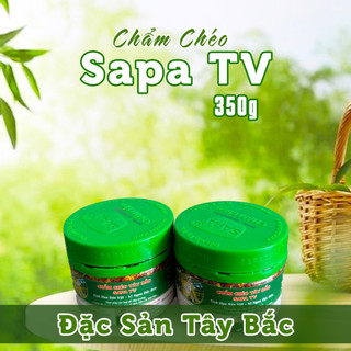  Combo 2 Lọ Chẩm Chéo SAPA TV – Gia Vị Tê Cay Chuẩn Tây Bắc – Lọ 350g 