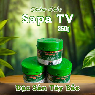  Combo 3 Lọ Chẩm Chéo SAPA TV – Gia Vị Tê Cay Chuẩn Tây Bắc – Lọ 350g 