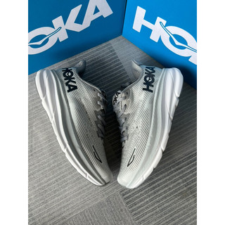 Giày thể thao nam Hoka Clifton 9 màu xám