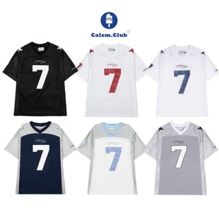 Calem Club - Áo thun thể thao bóng đá số 7 EMBROIDER SEVEN Jersey form unisex