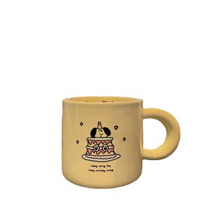 Cốc Sứ Họa Tiết Sinh Nhật 400ml