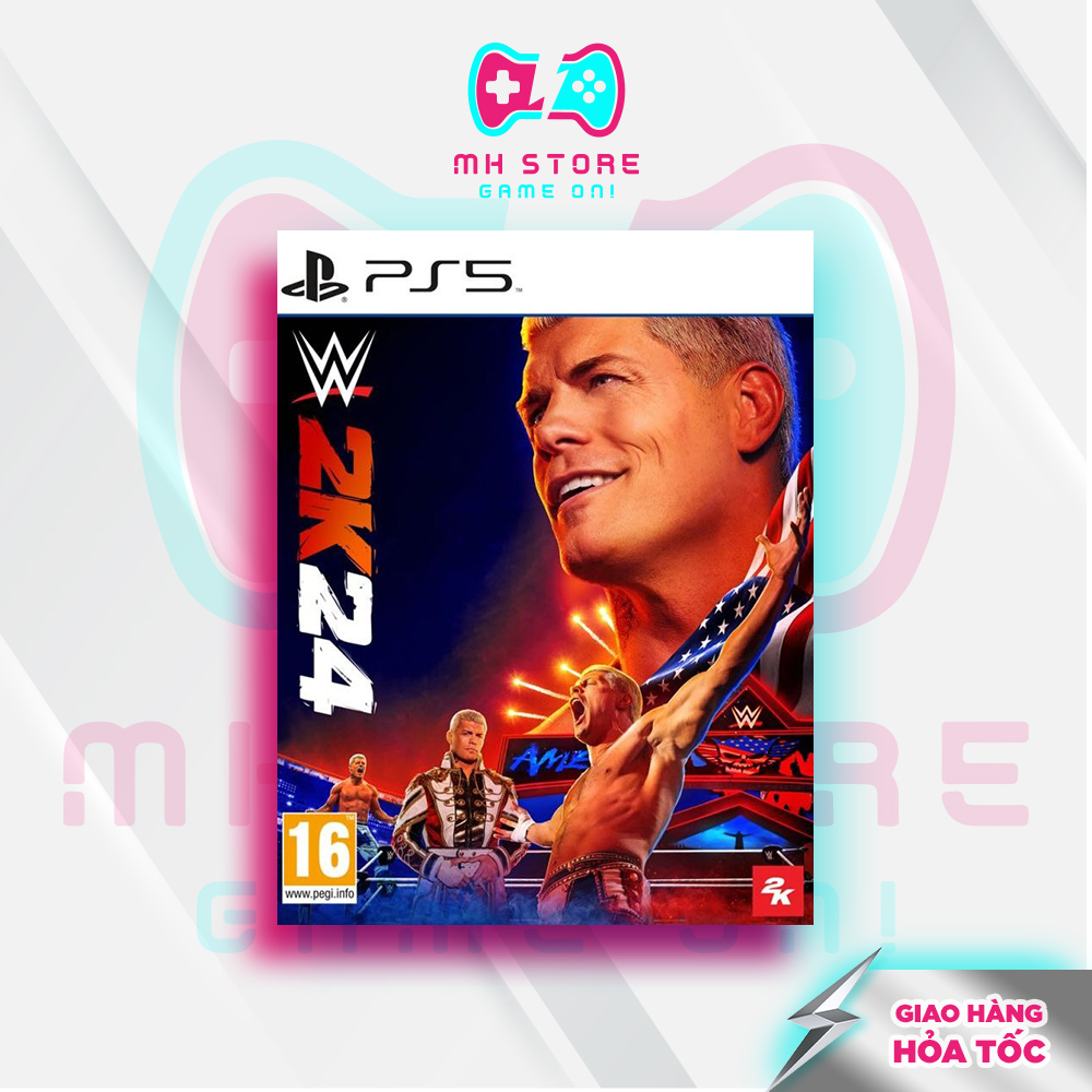 Đĩa Game WWE 2K24 PS5