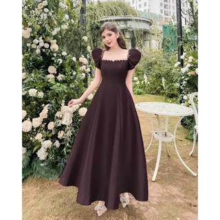 đầm xòe maxxi đính đá dự tiệc