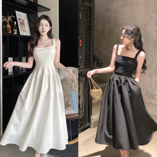 [Có Size Đến 64kg] Váy Maxi 2 Dây Dáng Xoè Form Dài, Váy Dáng Dài YeaNa