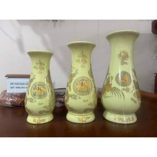 Lọ hoa thờ màu vàng kim
