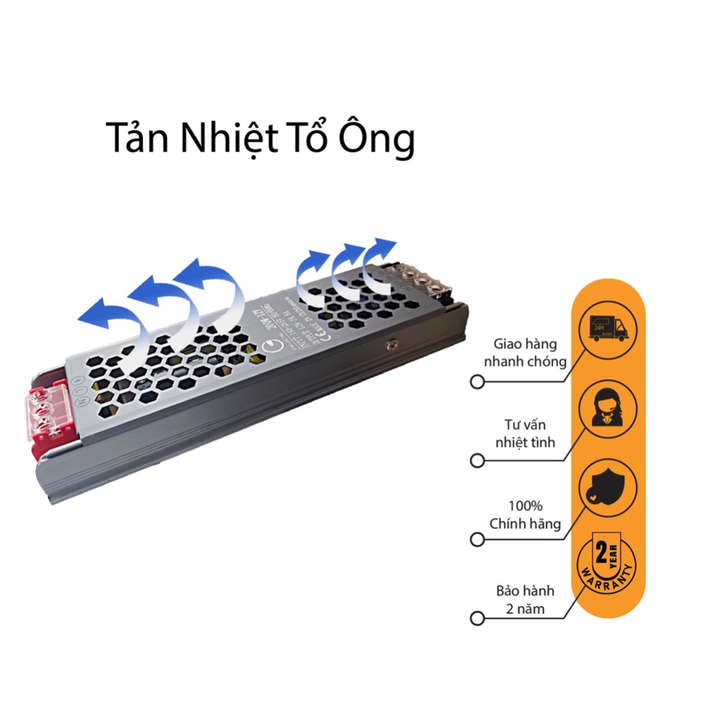 NGUỒN LED TỔ ONG 12V - 33A NGOÀI TRỜI , CHỐNG NƯỚC , DÙNG CHO LED ĐỘNG CƠ THIẾT BỊ ĐIỆN 12V