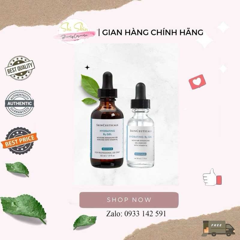 (Bản Mỹ) Serum SkinCeuticals Hydrating B5 Gel cấp ẩm, phục hồi da