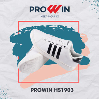 Giày thể thao, giày thời trang nữ Xprowin HS1903X màu trắng, siêu nhẹ, ôm chân