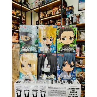 Mô hình Naruto - Qposket Minato, Orochimaru, Tsunade, Kakashi, Shikamaru, Sasuke - chính hãng
