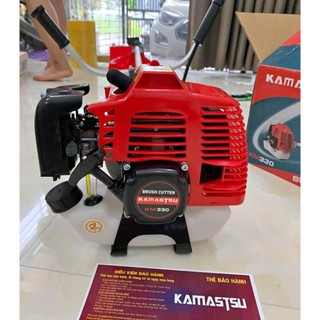 Máy cắt cỏ kamastsu KM 330 CHÍNH HÃNG kèm bát cước động cơ 2 thì công nghệ Nhật mạnh mẽ bền bỉ