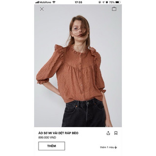 Pass áo zara size XS