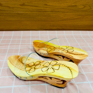 [ĐẾ CAO SU 2 LỚP] GUỐC GỖ MỘC KHẮC HOA NGẪU NHIÊN QUAI TRONG TRƠN HOẶC CÓ VÂN CAO TỪ 5CM ĐẾN 7CM