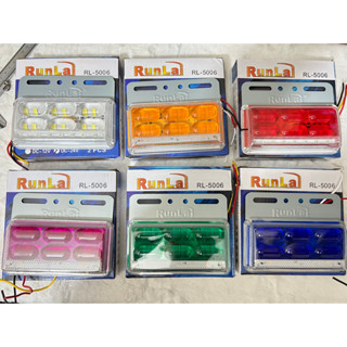 Đèn led sườn, đèn led hông xe tải Runlai 5006 điện 12v và 24v