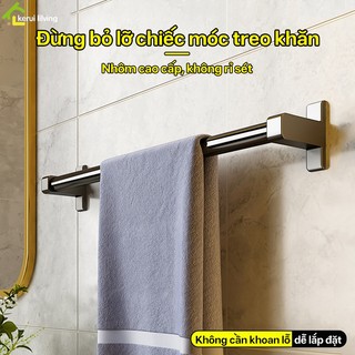 Thanh treo đơn nhà tắm BUNA, thanh treo dán lên tường,thanh treo chịu gỉ tốt,thanh treo bền chịu lực