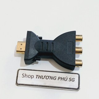 Đầu HDMI ra 3 AV (Cái) / Đoạn ngắn (Chuẩn 3AV - 3RGB - 3RCA (Tín hiệu Analog)