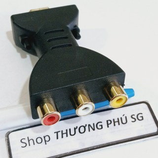 Đầu HDMI ra 3 AV (Cái) / Đoạn ngắn (Chuẩn 3AV - 3RGB - 3RCA (Tín hiệu Analog)