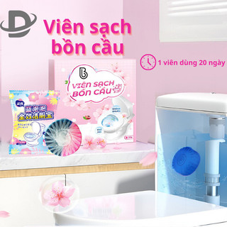 Viên thả bồn cầu Clean Dailymall viên tẩy bồn cầu tẩy sạch mảng bám khử mùi, chai thả bồn cầu, diệt vi khuẩn toilet