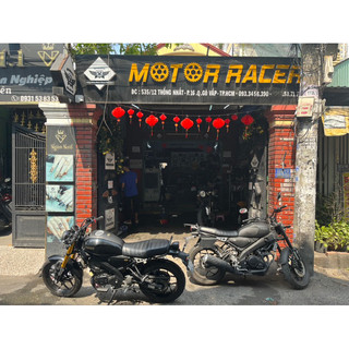 Pat biển số gập cho xe Xsr155