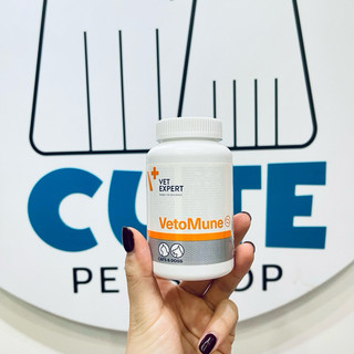 Vet Expert VetoMune Sản phẩm tăng cường miễn dịch cho chó mèo hộp 60 Viên