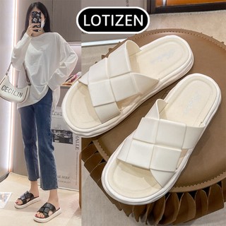 Dép nữ cao su non siêu êm chân đế 3cm Mã D012