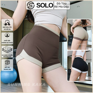 Quần legging đùi biker short cạp cao nâng mông thể thao nữ tập gym yoga siêu tôn dáng 9023 𝑮𝒀𝑴𝑺𝑻𝑶𝑹𝑬 556