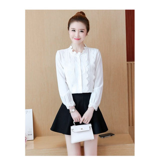 Áo kiểu phối ren cao cấp SIMI