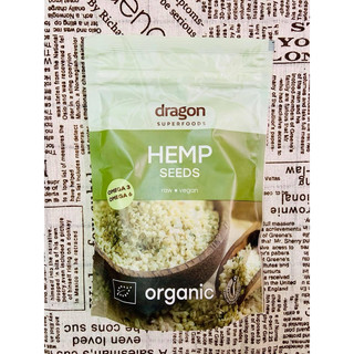 Hạt gai dầu hữu cơ đã tách vỏ Dragon Superfoods 200g