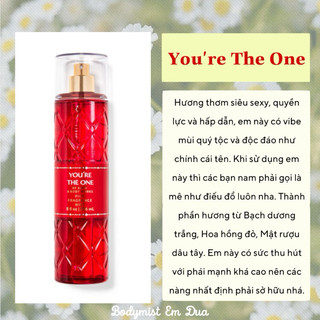 [Bodymist] Xịt Thơm Toàn Thân - YOU'RE THE ONE