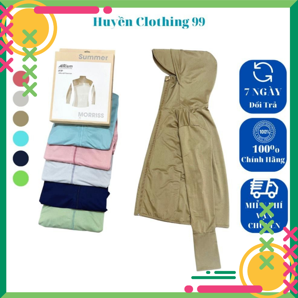 ÁO CHỐNG NẮNG NỮ MORRISS 1 LỚP, CHỐNG TIA UV BẢN 2023
