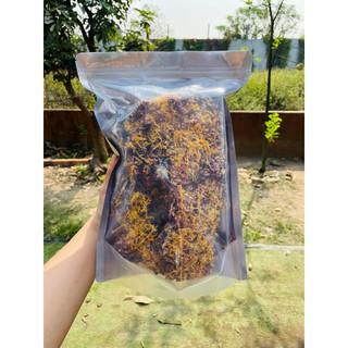 500g cơm cháy chà bông gạo lức bể túi zip 500g
