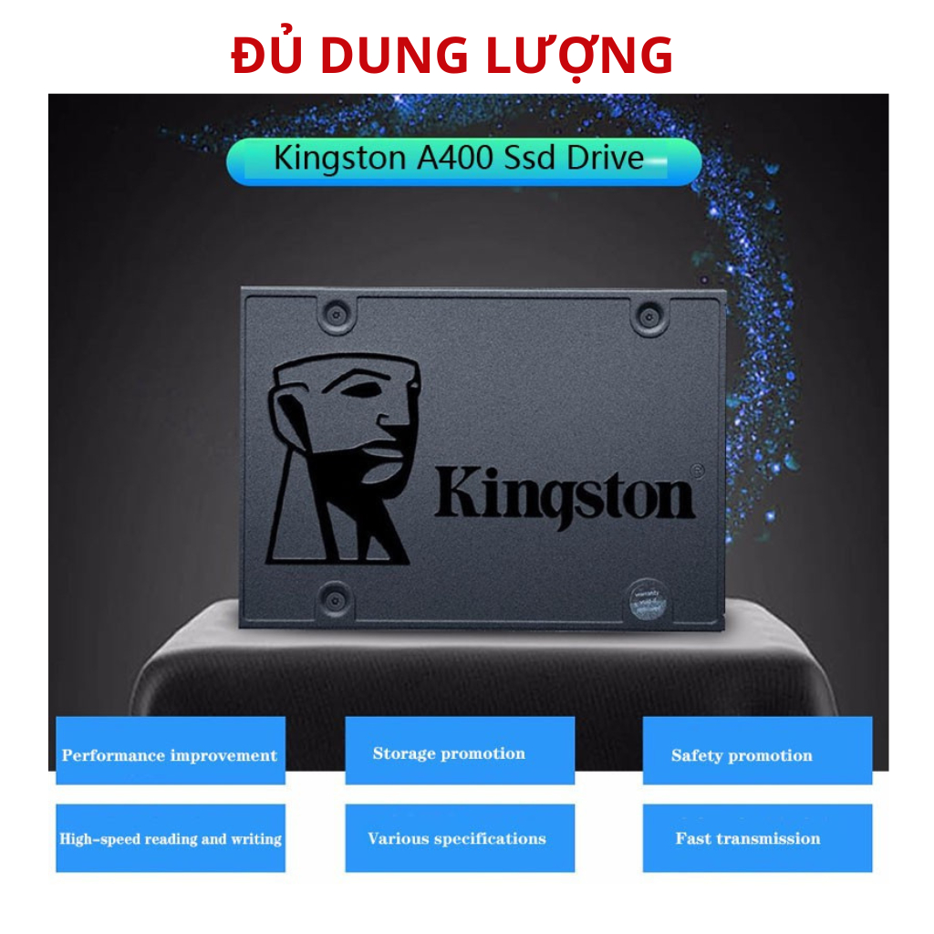 Ổ cứng SSD Kingston 480GB ,SSD 480 SATA 3 6.0 Gb/s ,ổ cứng Kingston 2.5 SA400S37/480gb chính hãng bảo hành 1 năm đổi mới | BigBuy360 - bigbuy360.vn