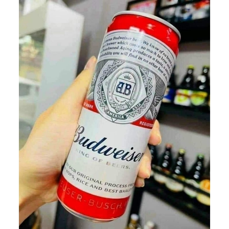 Bia Budweiser Mỹ  thùng 24 lon cao 330ml Date 2.2025