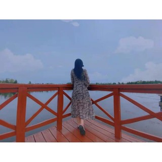 [♥️Sẵn♥️] Váy Hoa Nhí Dáng Dài Nữ