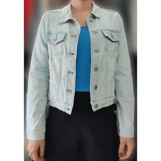 Áo khoác jean nữ VNXK Justusa