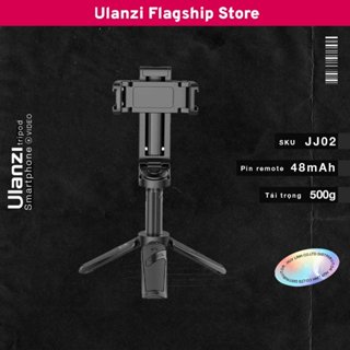 Ulanzi JJ02 Chân tripod mini đa năng dành cho điện thoại tích hợp điều khiển bluetooth