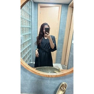 Đầm.suông tay loe