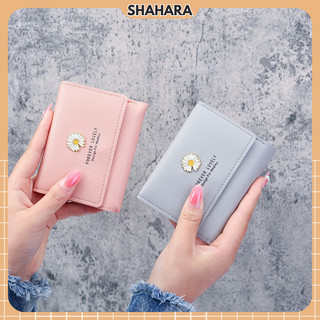Ví nữ cầm tay dạng gập họa tiết hình hoa cúc, ví nữ mini nhiều ngăn đựng thẻ giá rẻ VN7
