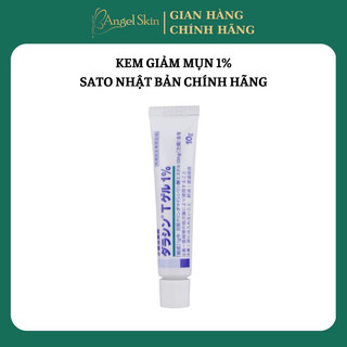 Tuýp 10g Kem Giảm Mụn Sato Nhật Bản Chính Hãng 1%