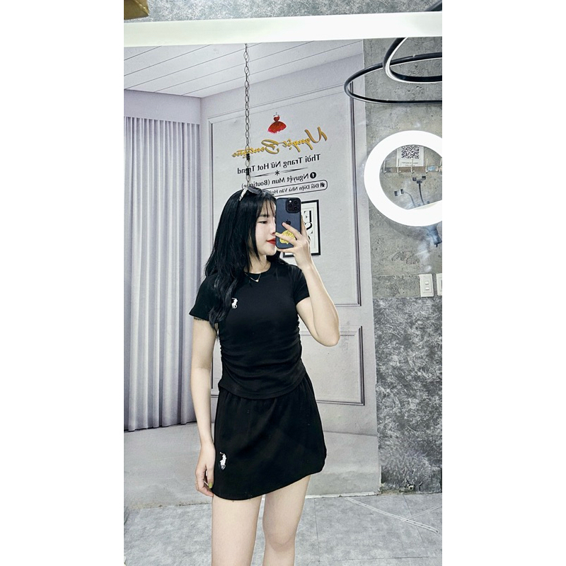 set áo dúm eo cv chữ A