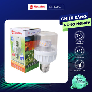 Bóng đèn LED tiết kiệm điện chuyên dụng cho thanh long Rạng Đông, model LED.TL-T60 WRF/9W