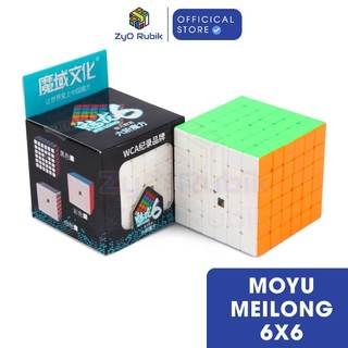 Rubik meilong 6x6 v2 - đồ chơi trí tuệ - khối lập phương 6 tầng stickerless - zyo rubik