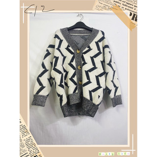 Áo khoác len 2hand&new C + G ( carigan len nữ )