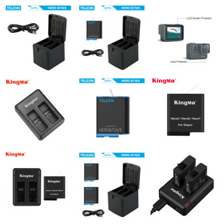 Pin sạc telesin - kingma dùng cho gopro hero 8/7/6/5