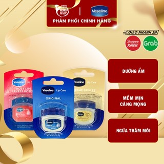 Sáp Dưỡng Môi Hồng Xinh Xắn Vaseline Lip Care 7g (Dạng Hũ)