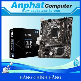 Bo mạch chủ main msi h310 pro-vl/vd socket lga 1151-v2 hàng cty – bảo hành 36 tháng