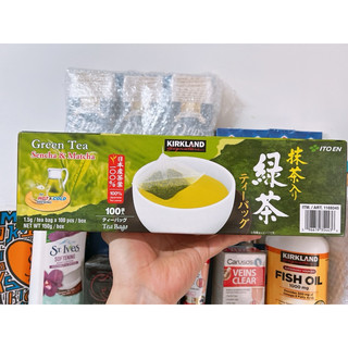 Trà xanh túi lọc kirkland 100 gói của mỹ - date 1/2025.