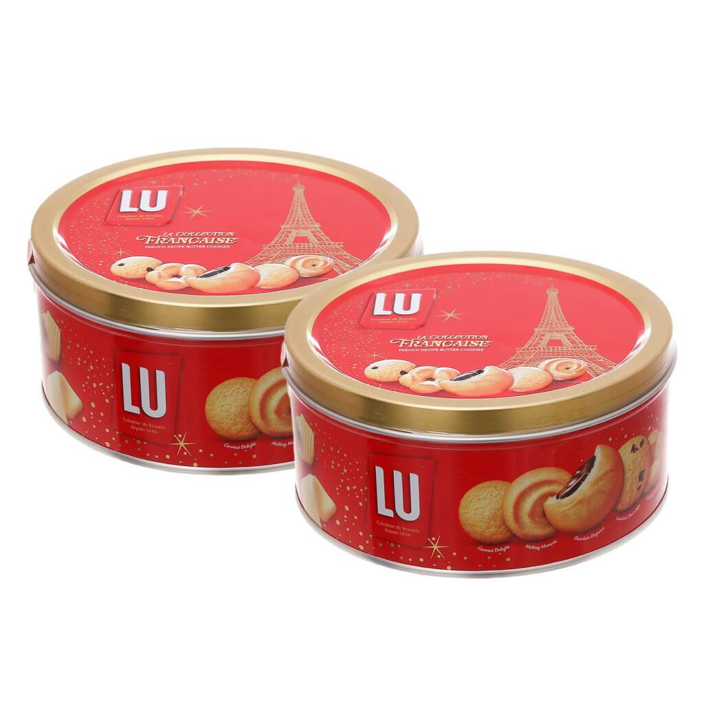 Combo 2 hộp bánh quy LU Assorted Cookies 180g