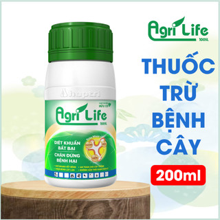 Thuốc trừ bệnh cây hữu cơ AgriLife 100SL, phòng trừ các loại nấm, vi khuẩn cây hoa kiểng