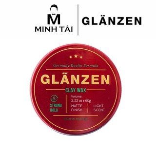 Sáp vuốt tóc nam Glanzen Original Clay Wax 60g